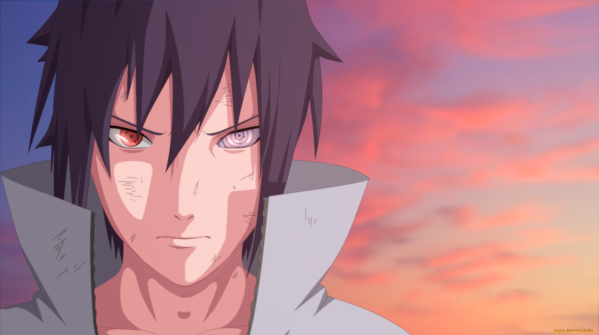 , naruto, rinegan, sharingan, art, sasuke, uchiha, yukikofuyu